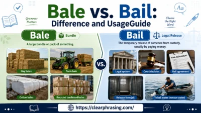Bale vs. Bail