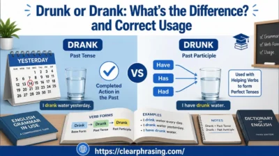 Drunk or Drank