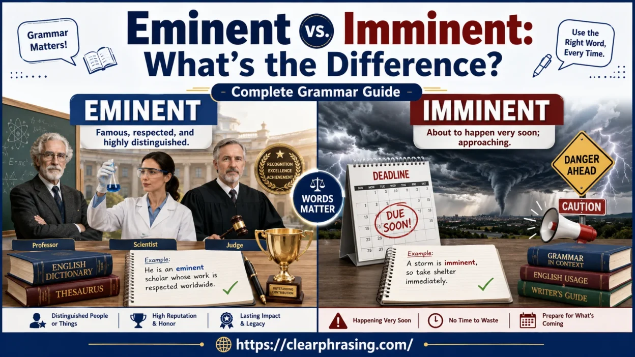 eminent vs imminent