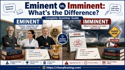 eminent vs imminent