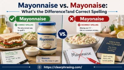 Mayonnaise vs. Mayonaise