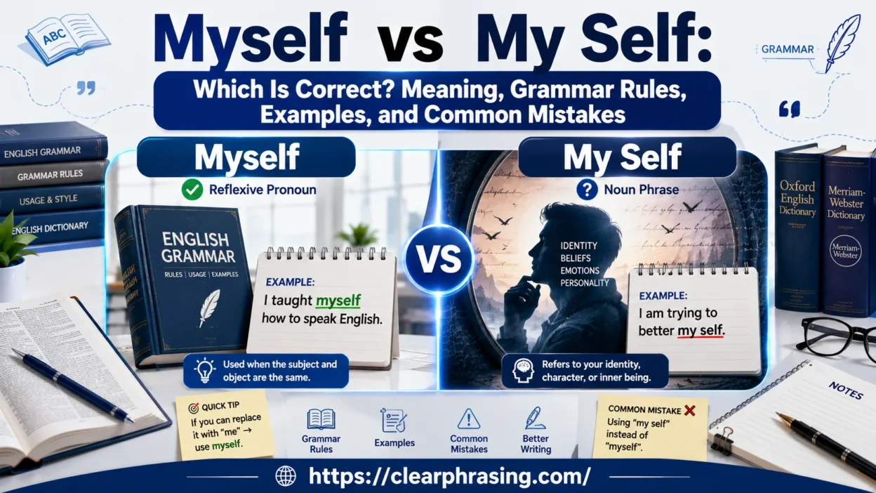 Myself vs My Self