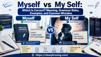 Myself vs My Self
