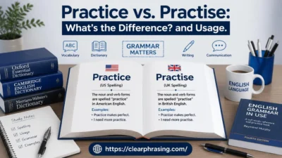 Practice vs Practise