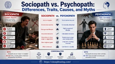 Sociopath vs. Psychopath