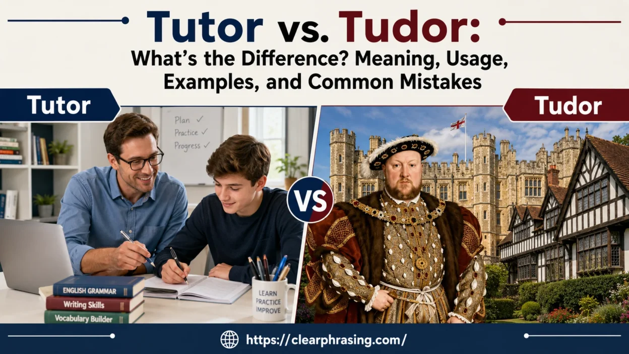 Tutor vs Tudor
