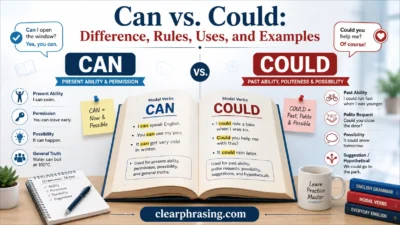 Can vs. Could