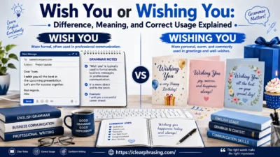 Wish You or Wishing You
