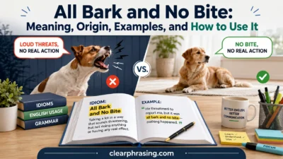 All Bark and No Bite