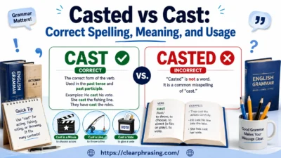 Casted vs Cast
