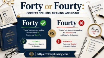 Forty or Fourty
