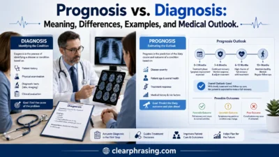 Prognosis vs. Diagnosis