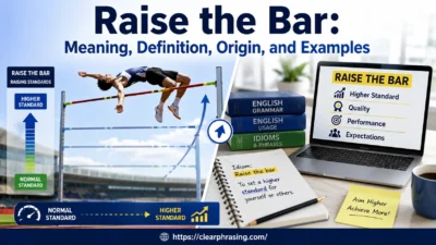 Raise the Bar