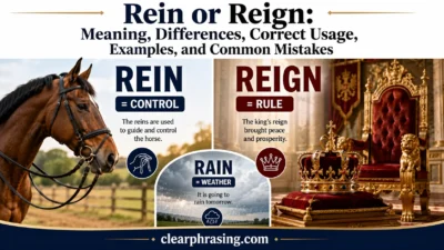 Rein or Reign