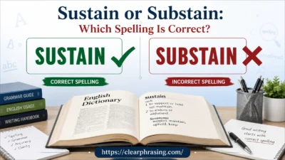 Sustain or Substain