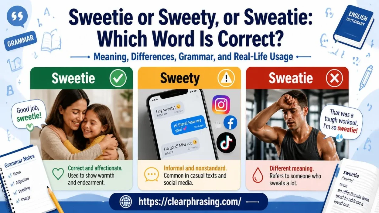 sweetie-or-sweety-or-sweatieSweetie or Sweety, or Sweatie
