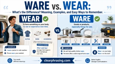 Ware vs. Wear