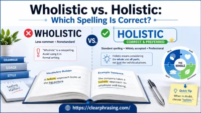 Wholistic vs. Holistic